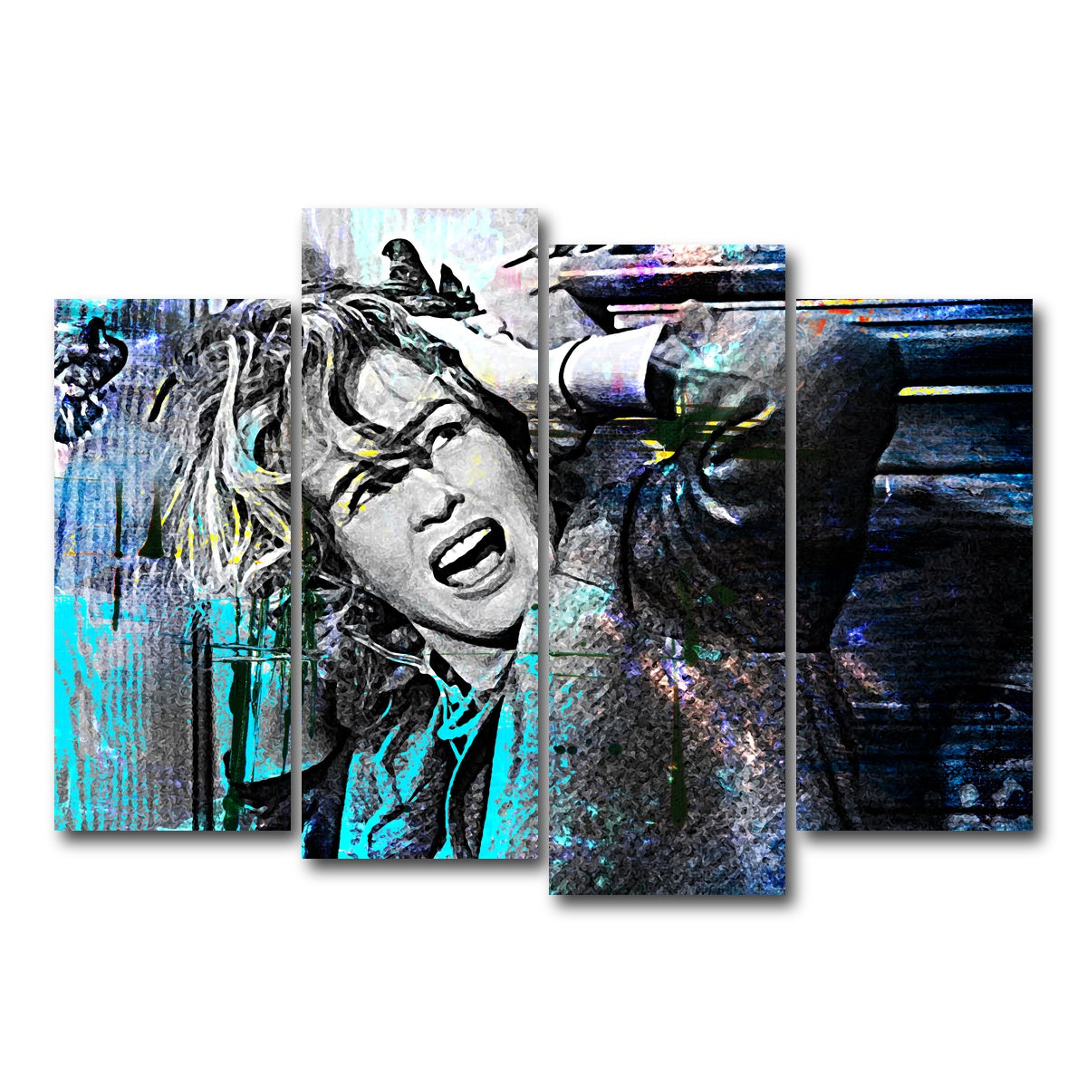 AUTO-MOCKUP WHITE | The Birds | 4 Piece | Gallery Wrap Canvas | group=4_normal