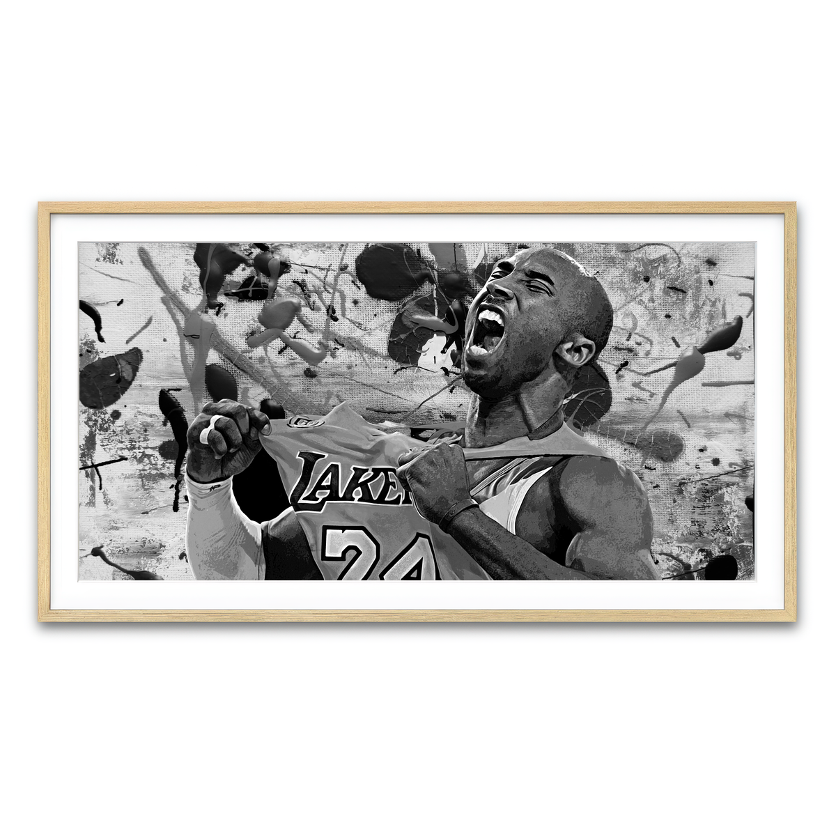 Framed Print 2x1 Natural