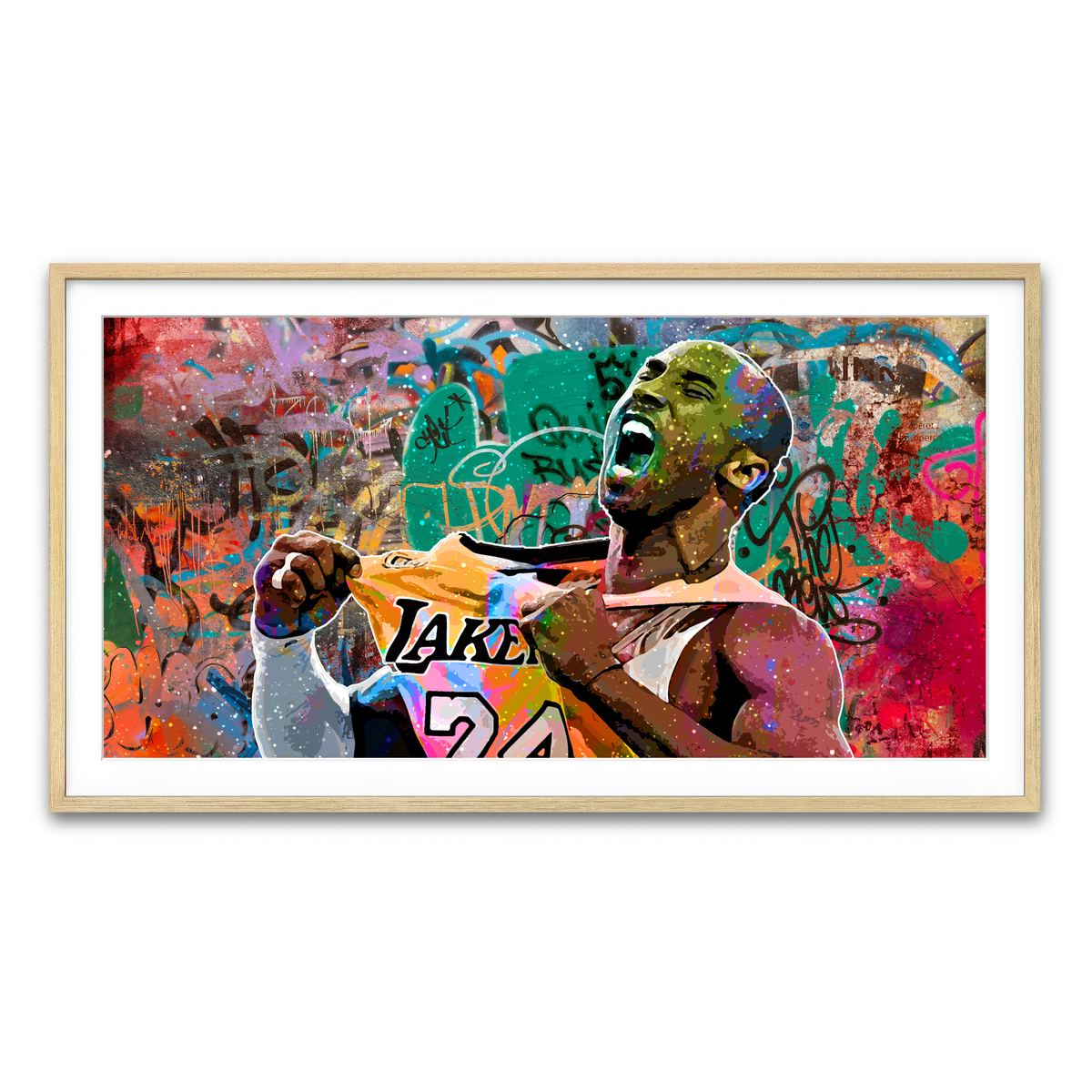 Framed Print 2x1 Natural