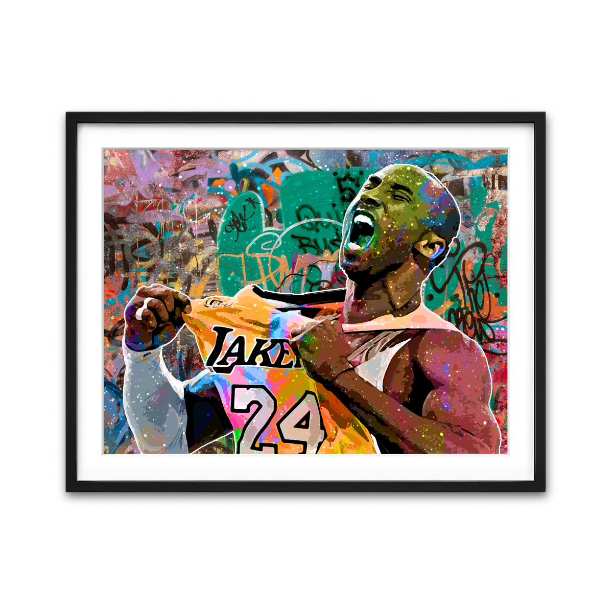 Framed Print 4x3 Black