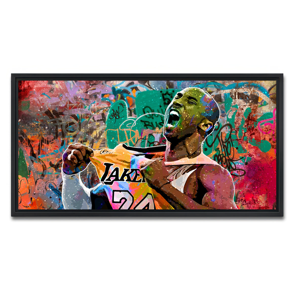 AUTO-MOCKUP WHITE | The Black Mamba | 1 Piece | Black Frame | group=2x1
