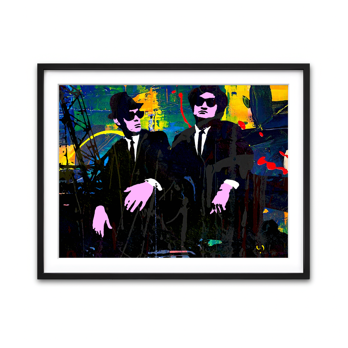Framed Print 4x3 Black