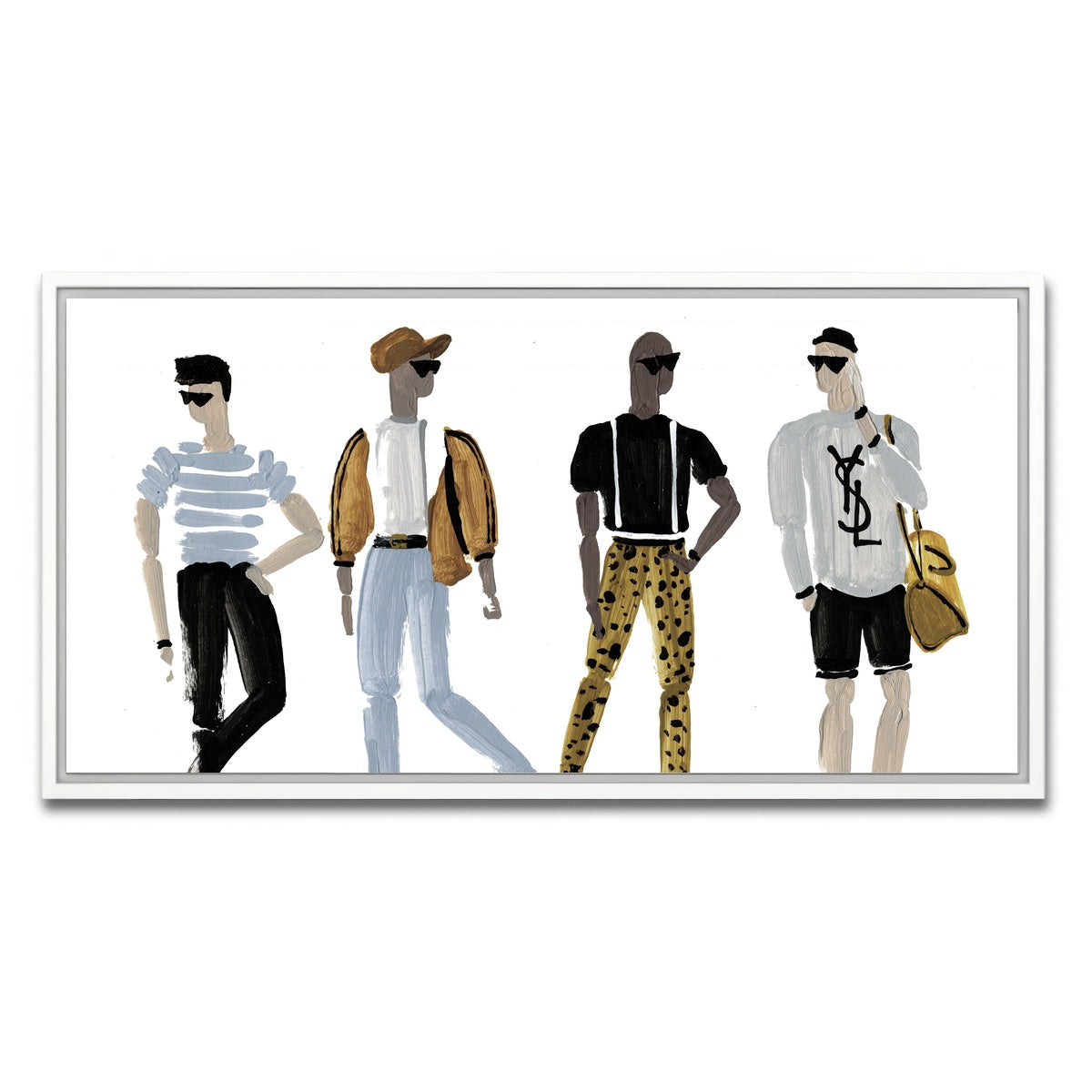 AUTO-MOCKUP WHITE | The Boys | 1 Piece | White Framed Canvas | group=2x1