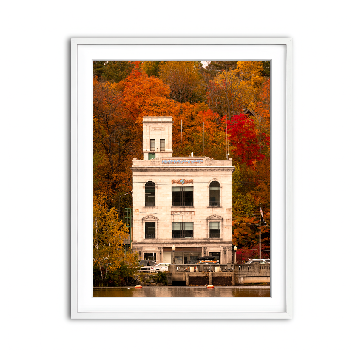 Framed Print 3x4 White