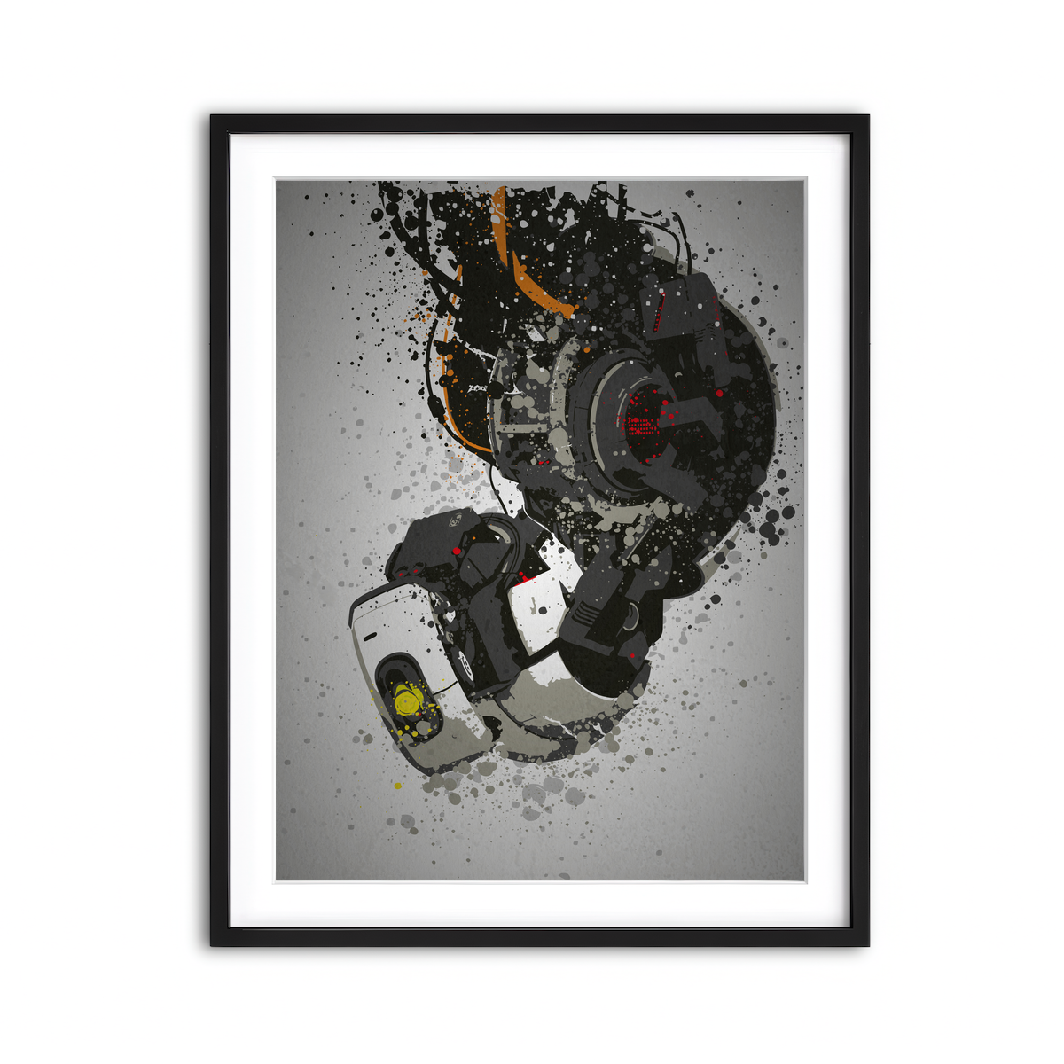 Framed Print 3x4 Black