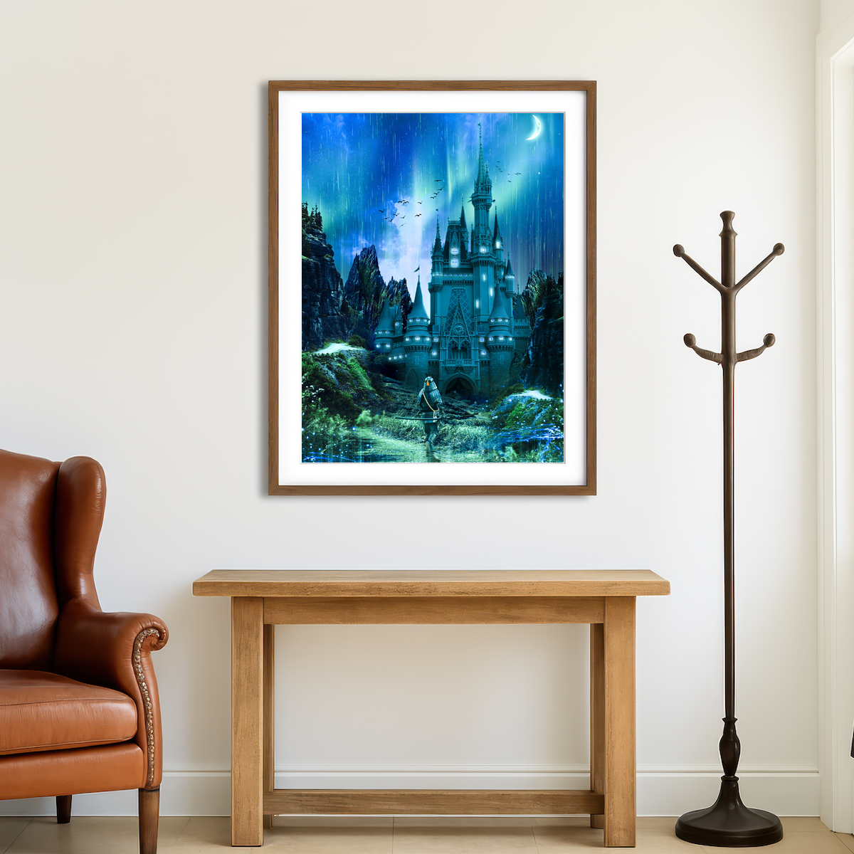 AUTO-MOCKUP ROOM | The Castle Wall Art