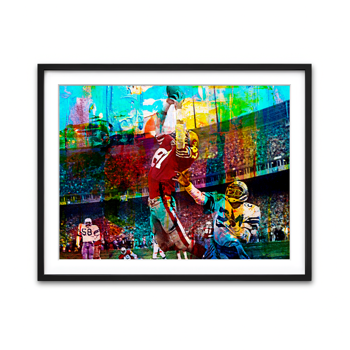 Framed Print 4x3 Black