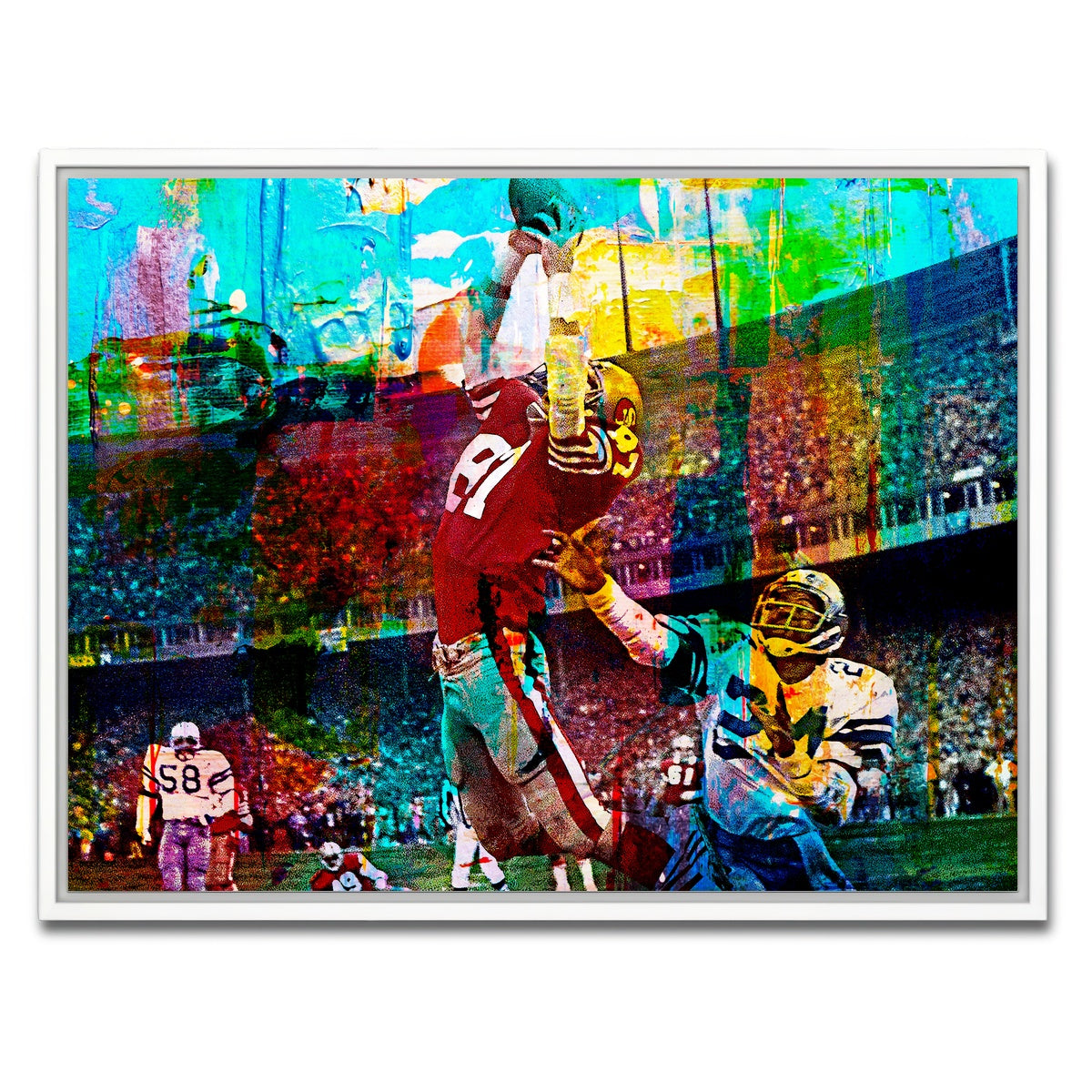 AUTO-MOCKUP WHITE | The Catch | 1 Piece | White Framed Canvas | group=4x3