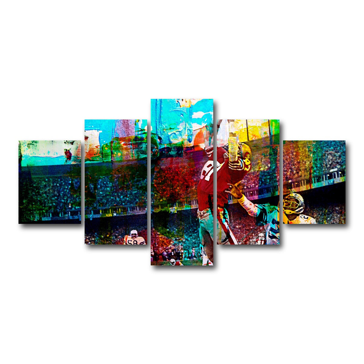 AUTO-MOCKUP WHITE | The Catch | 5 Piece | Gallery Wrap Canvas | group=5_short