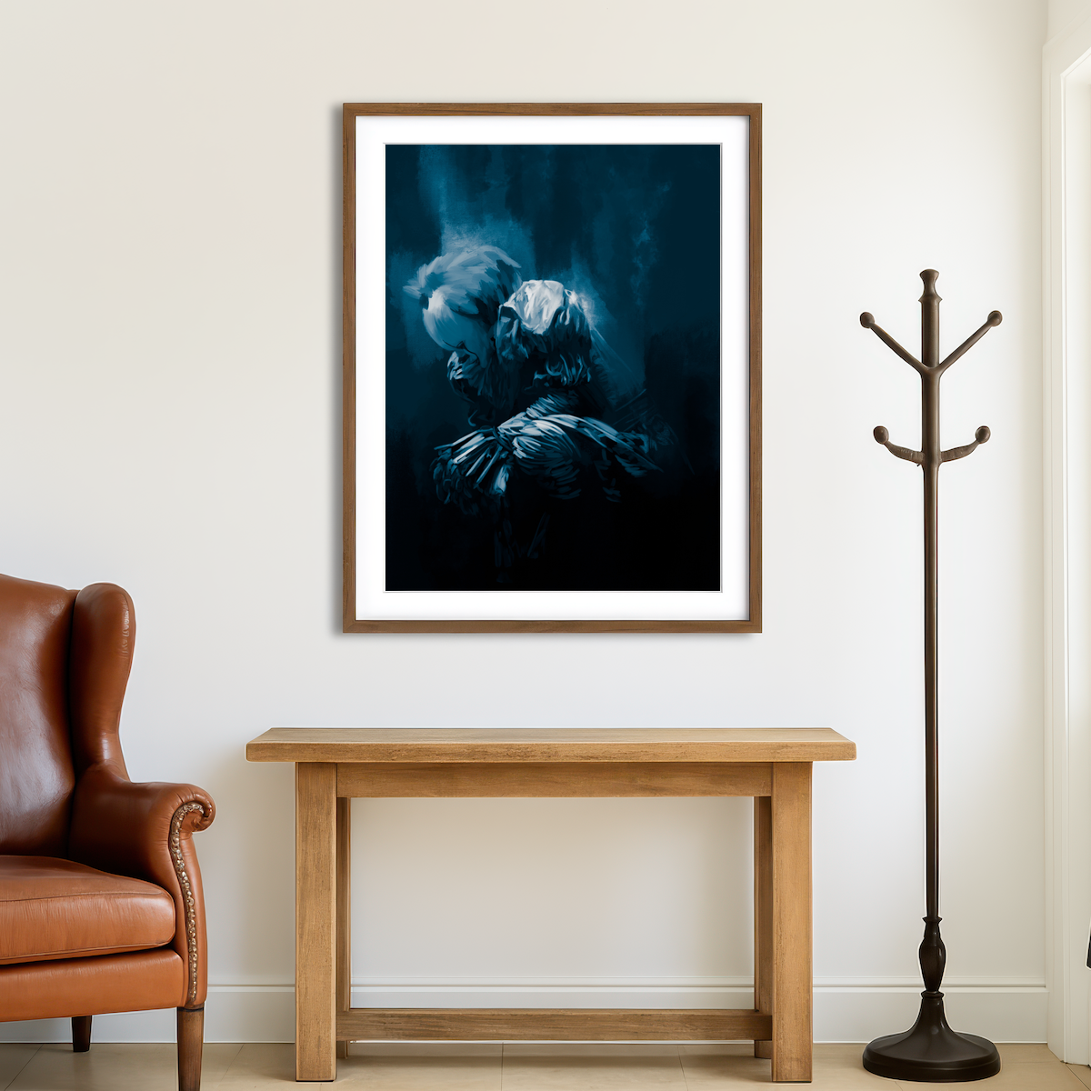 AUTO-MOCKUP ROOM | The Clown Wall Art