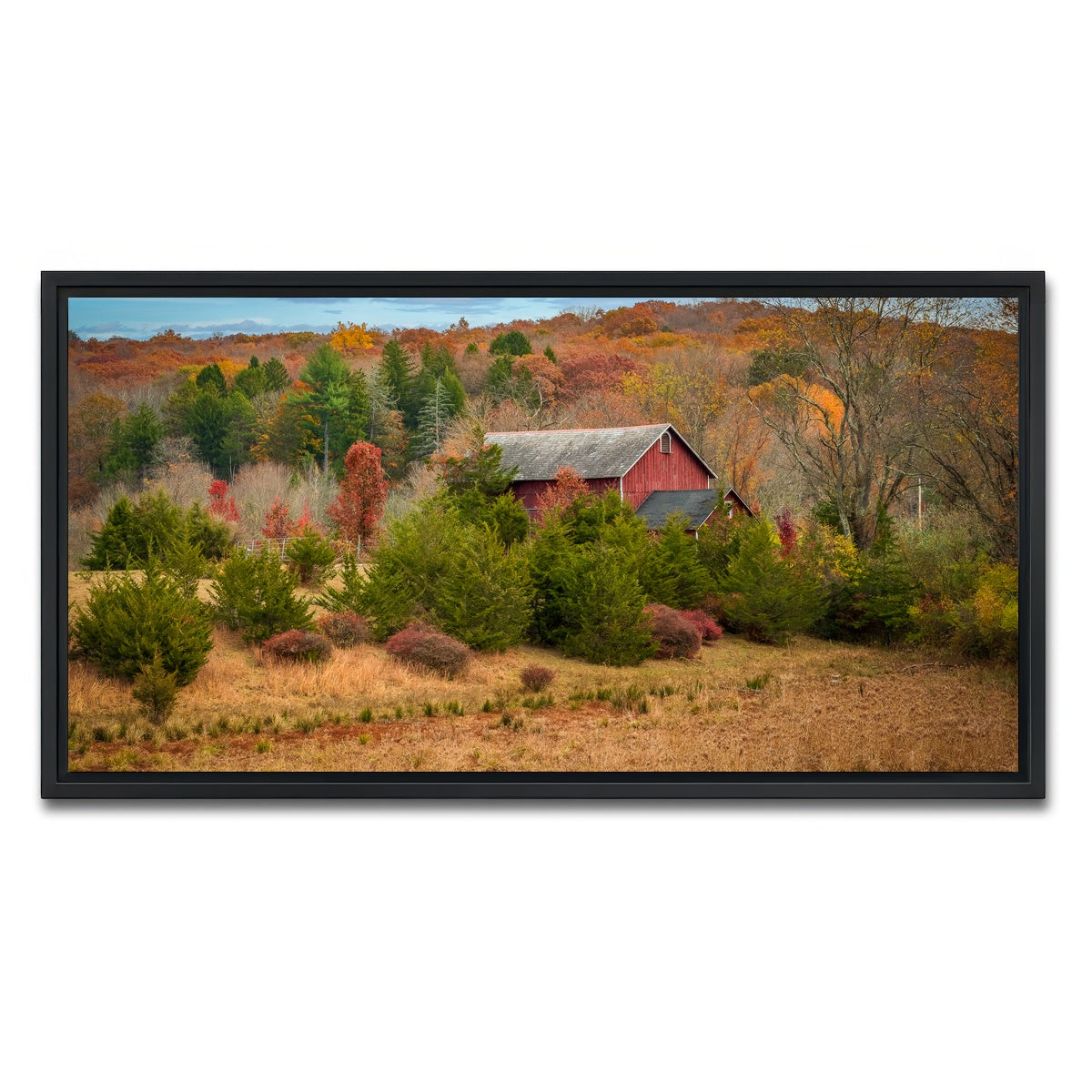 AUTO-MOCKUP WHITE | The Colors of Home | 1 Piece | Black Framed Canvas | group=2x1