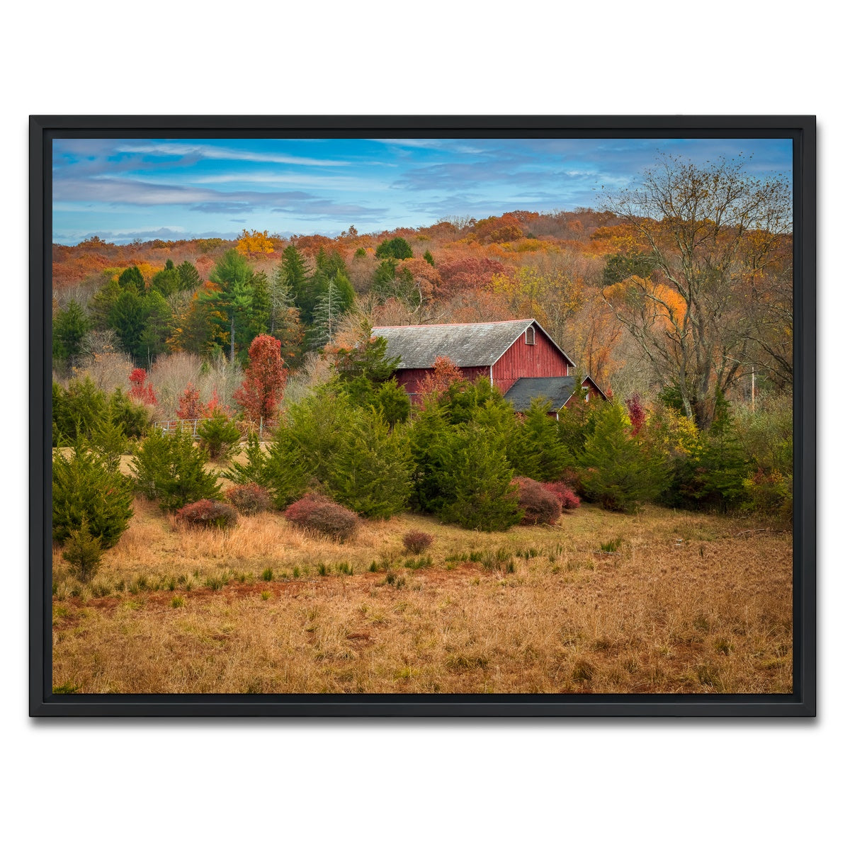 AUTO-MOCKUP WHITE | The Colors of Home | 1 Piece | Black Framed Canvas | group=4x3