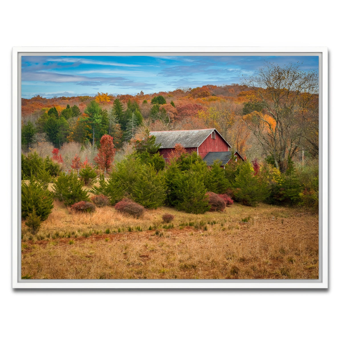 AUTO-MOCKUP WHITE | The Colors of Home | 1 Piece | White Framed Canvas | group=4x3