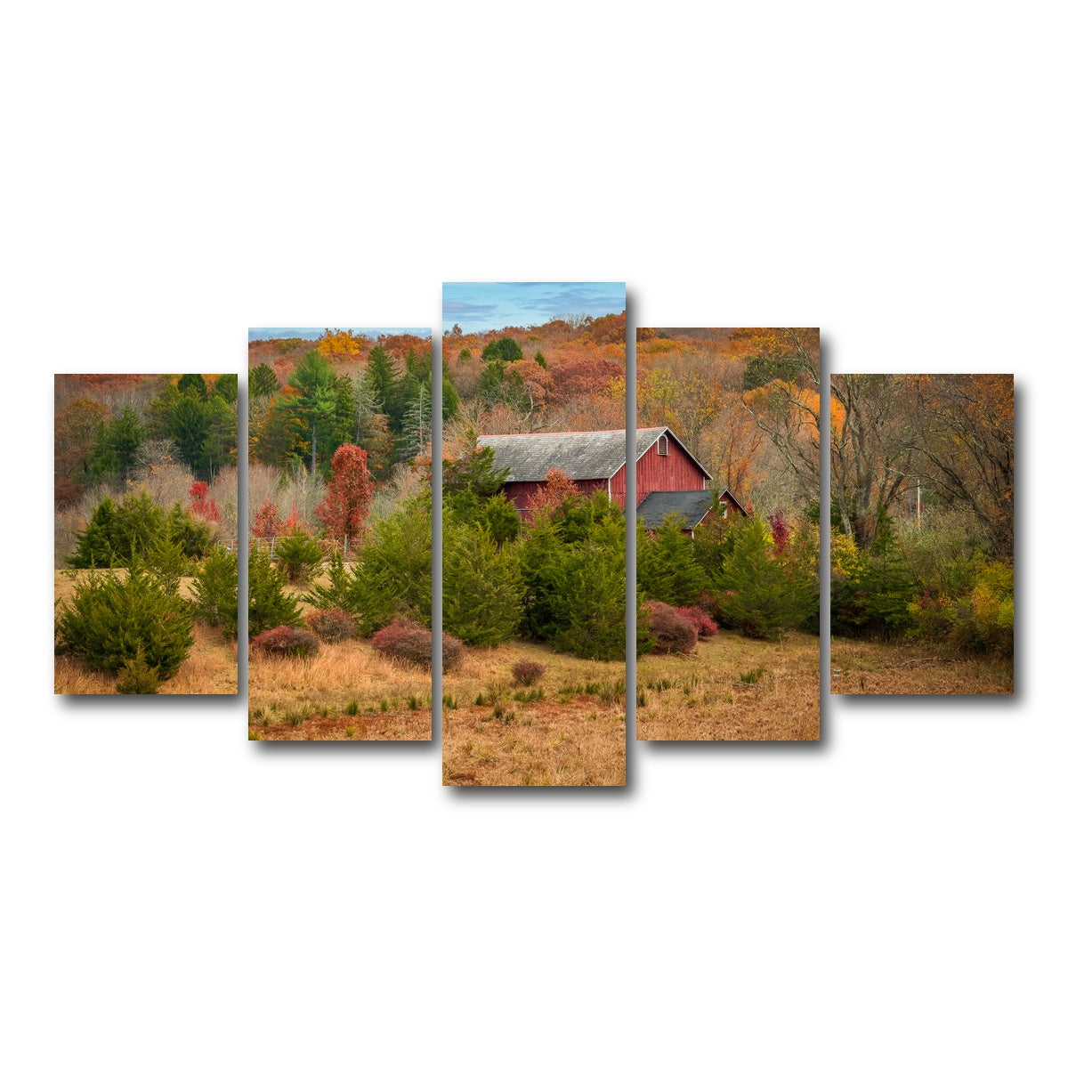 AUTO-MOCKUP WHITE | The Colors of Home | 5 Piece | Gallery Wrap Canvas | group=5_normal