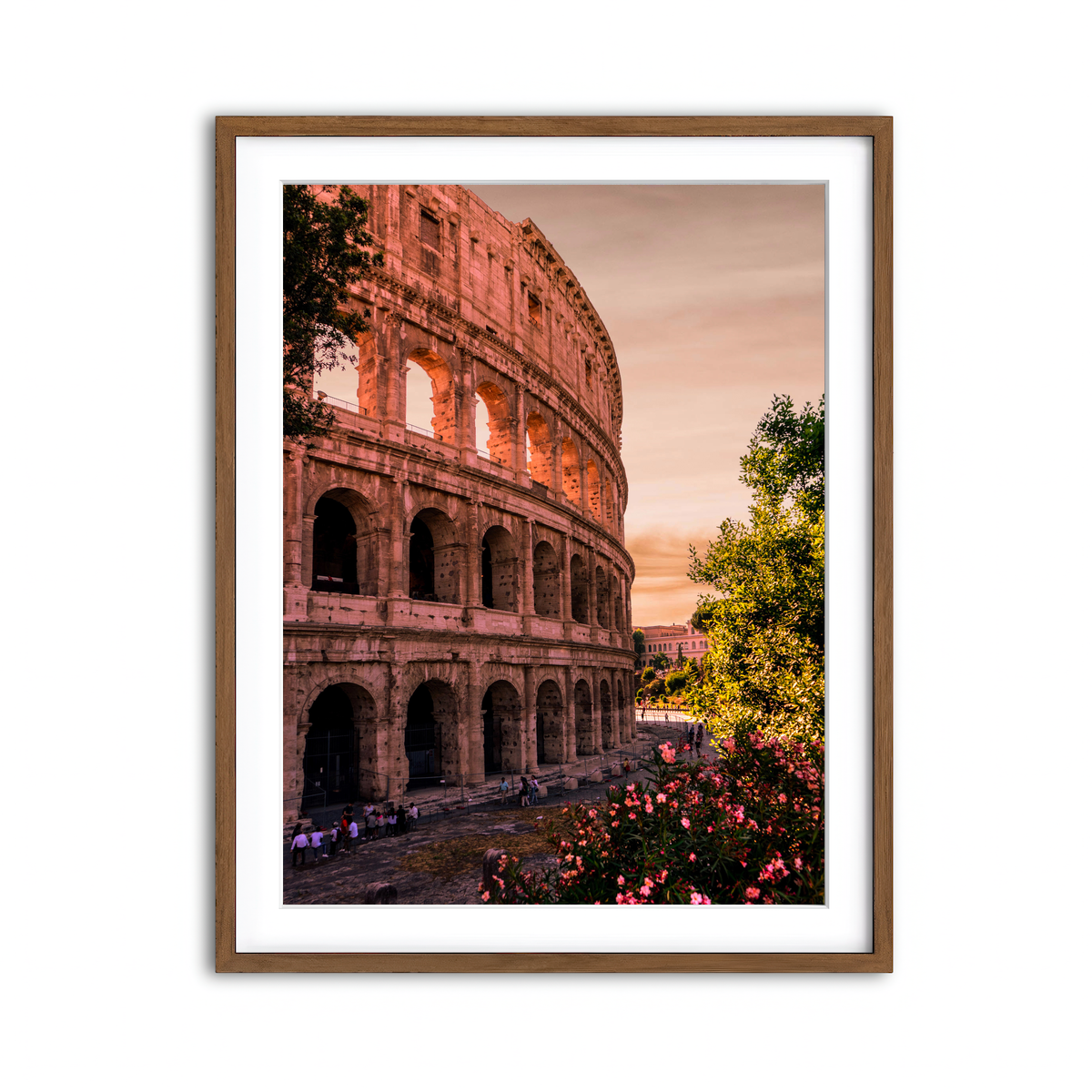 Framed Print 3x4 Walnut