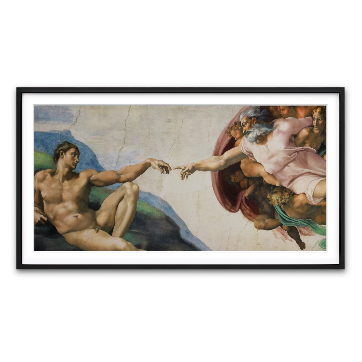 Framed Print 2x1 Black