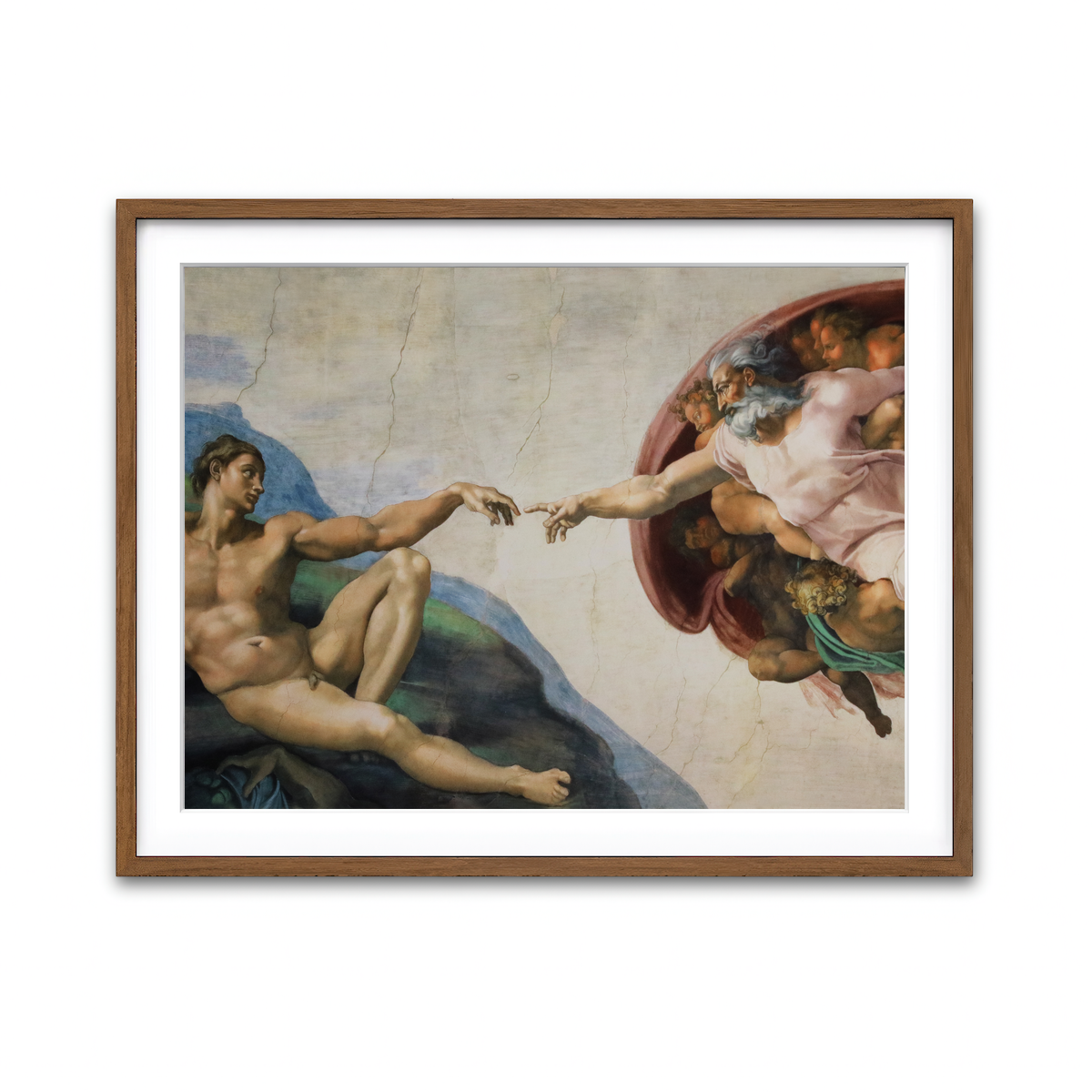 Framed Print 4x3 Walnut