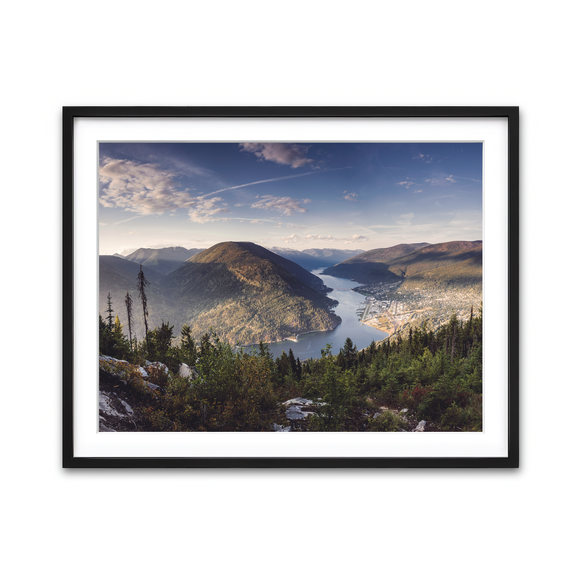 Framed Print 4x3 Black