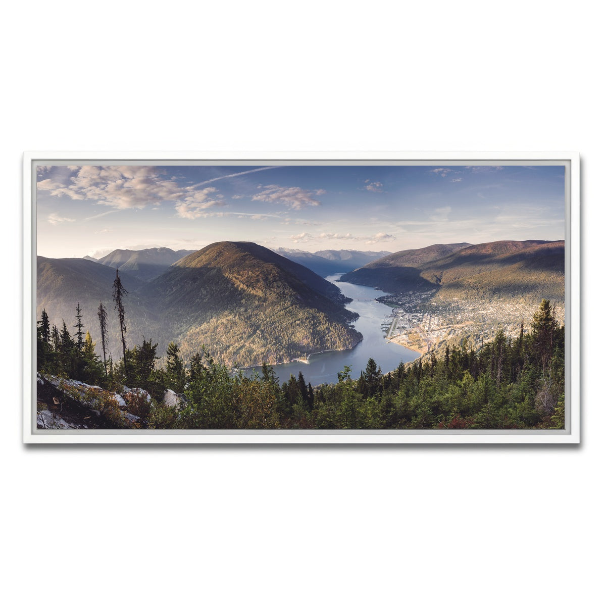 AUTO-MOCKUP WHITE | The Creek Below | 1 Piece | White Framed Canvas | group=2x1