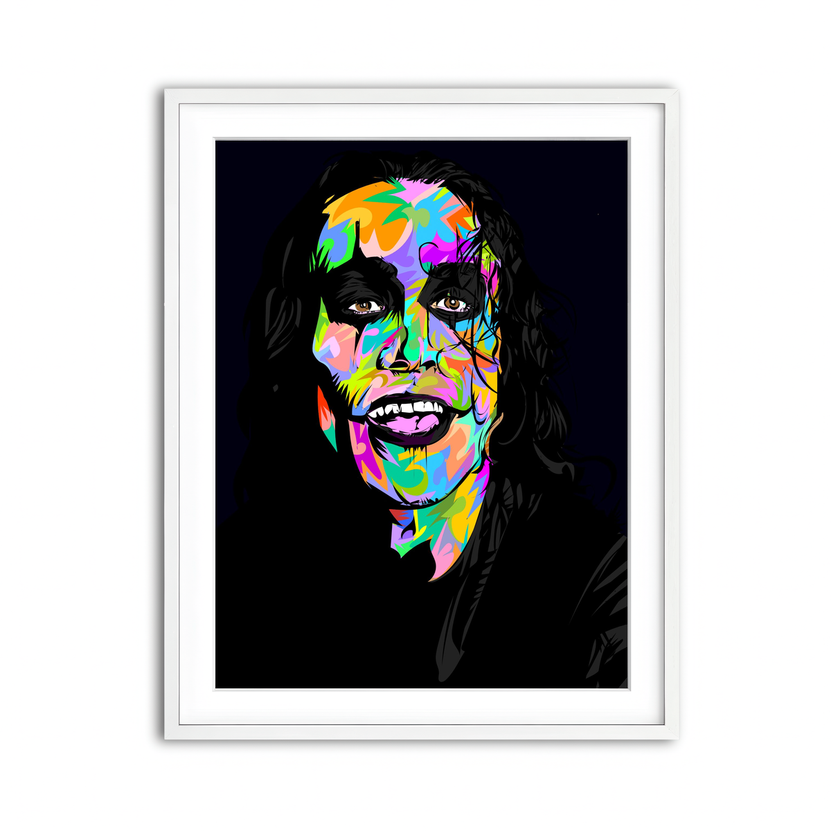 Framed Print 3x4 White