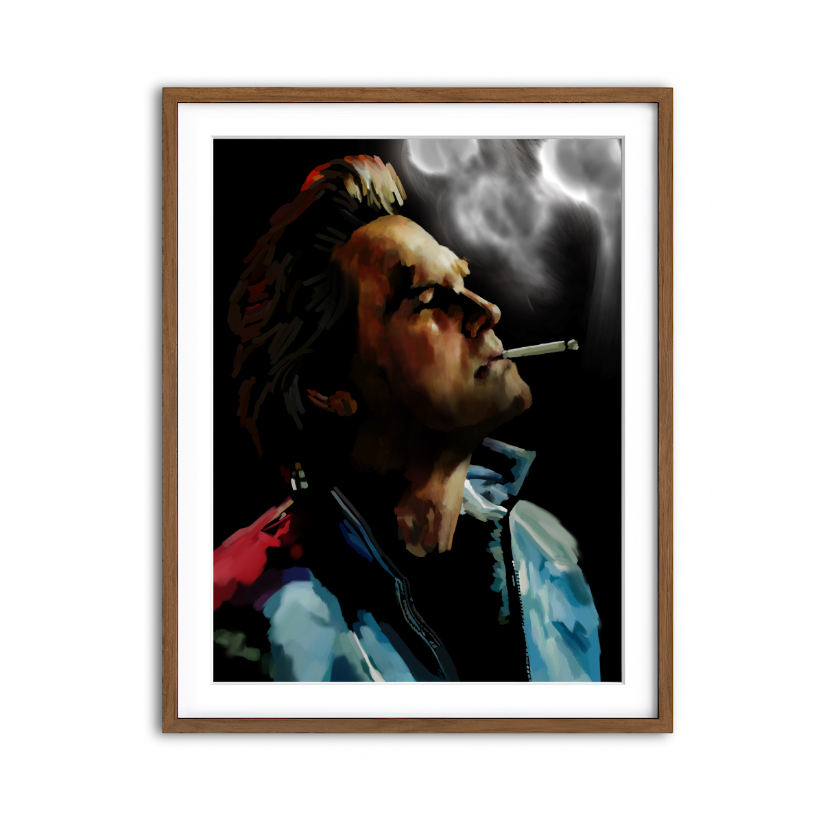 Framed Print 3x4 Walnut