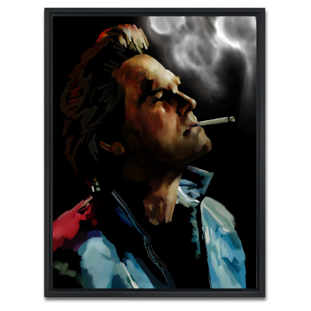 AUTO-MOCKUP WHITE | The Driver | 1 Piece | Black Framed Canvas | group=3x4