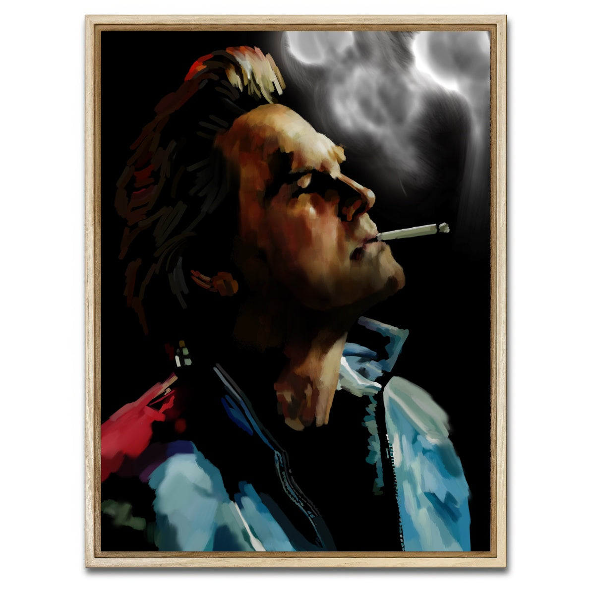 AUTO-MOCKUP WHITE | The Driver | 1 Piece | Natural Framed Canvas | group=3x4