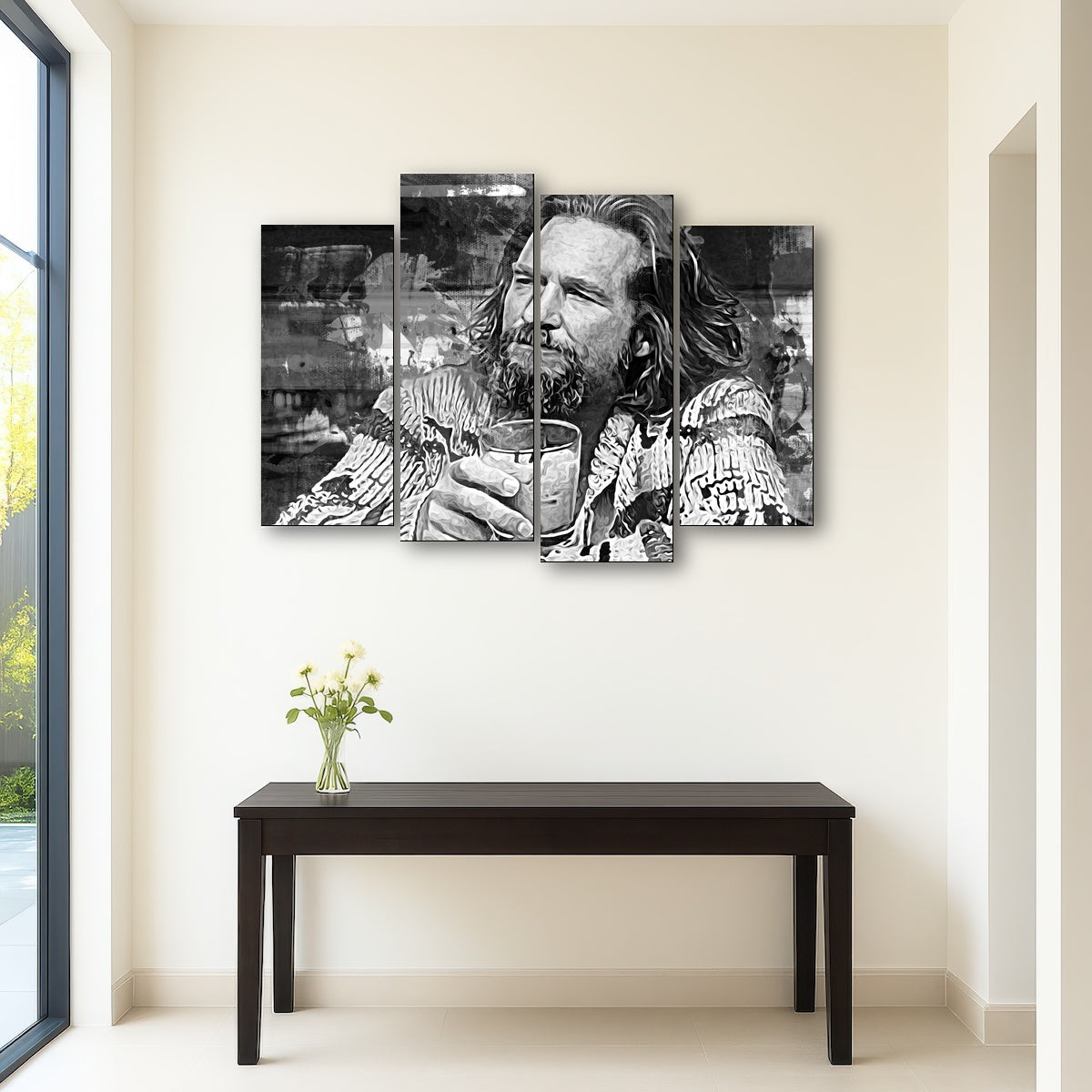 AUTO-MOCKUP ROOM | The Dude Grayscale