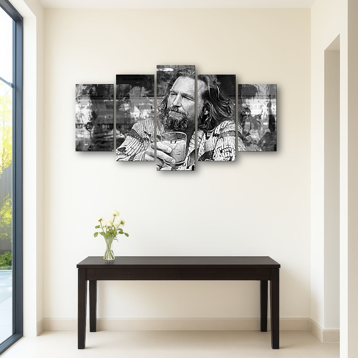 AUTO-MOCKUP ROOM | The Dude Grayscale