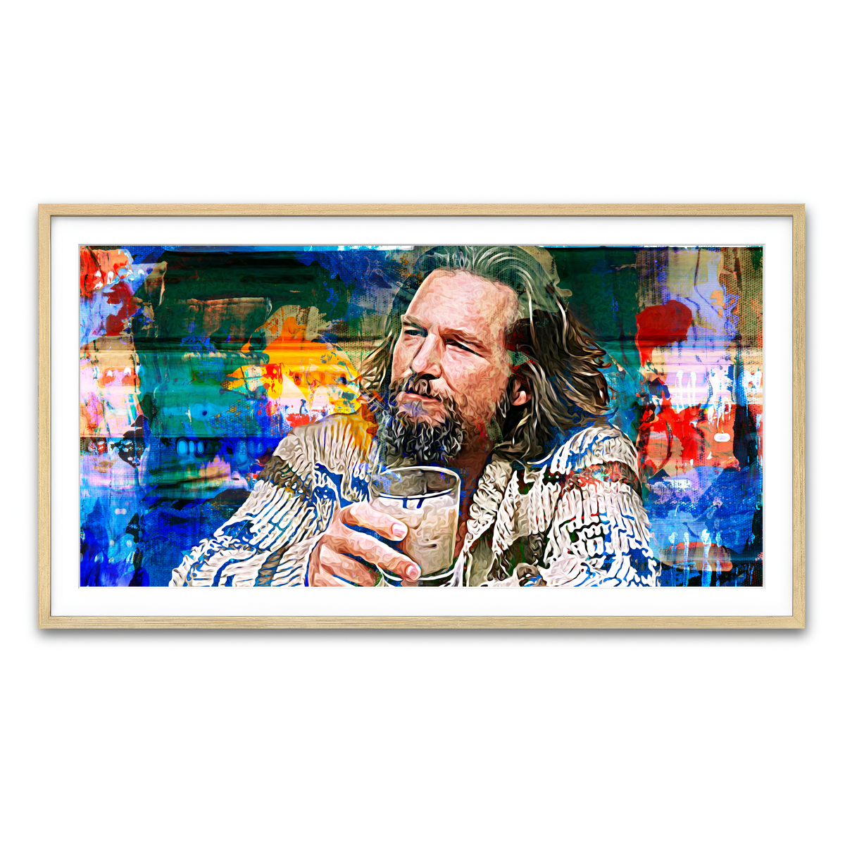 Framed Print 2x1 Natural