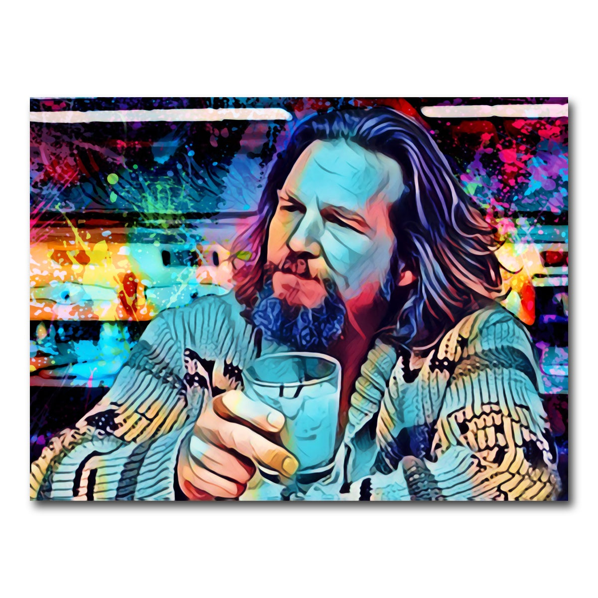 AUTO-MOCKUP WHITE | The Dude | 1 Piece | Gallery Wrapped | group=4x3