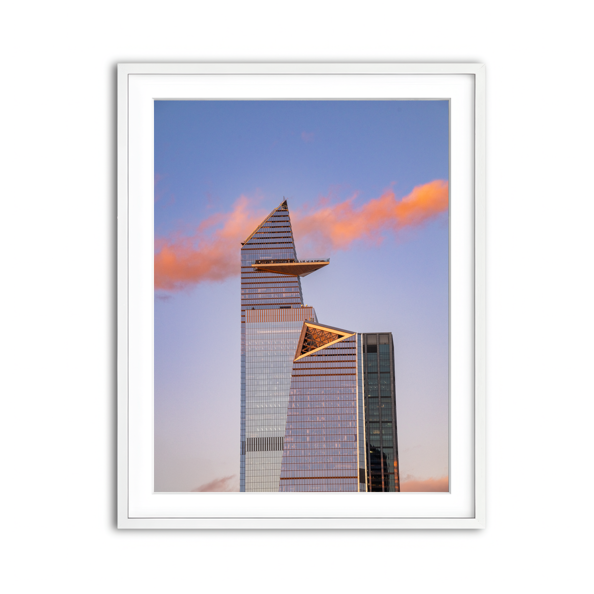 Framed Print 3x4 White