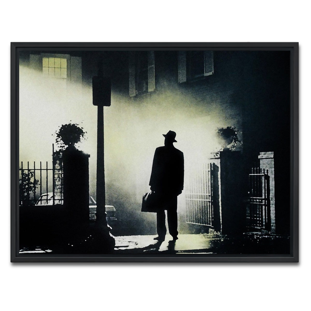 AUTO-MOCKUP WHITE | The Exorcist | 1 Piece | Black Framed Canvas | group=4x3