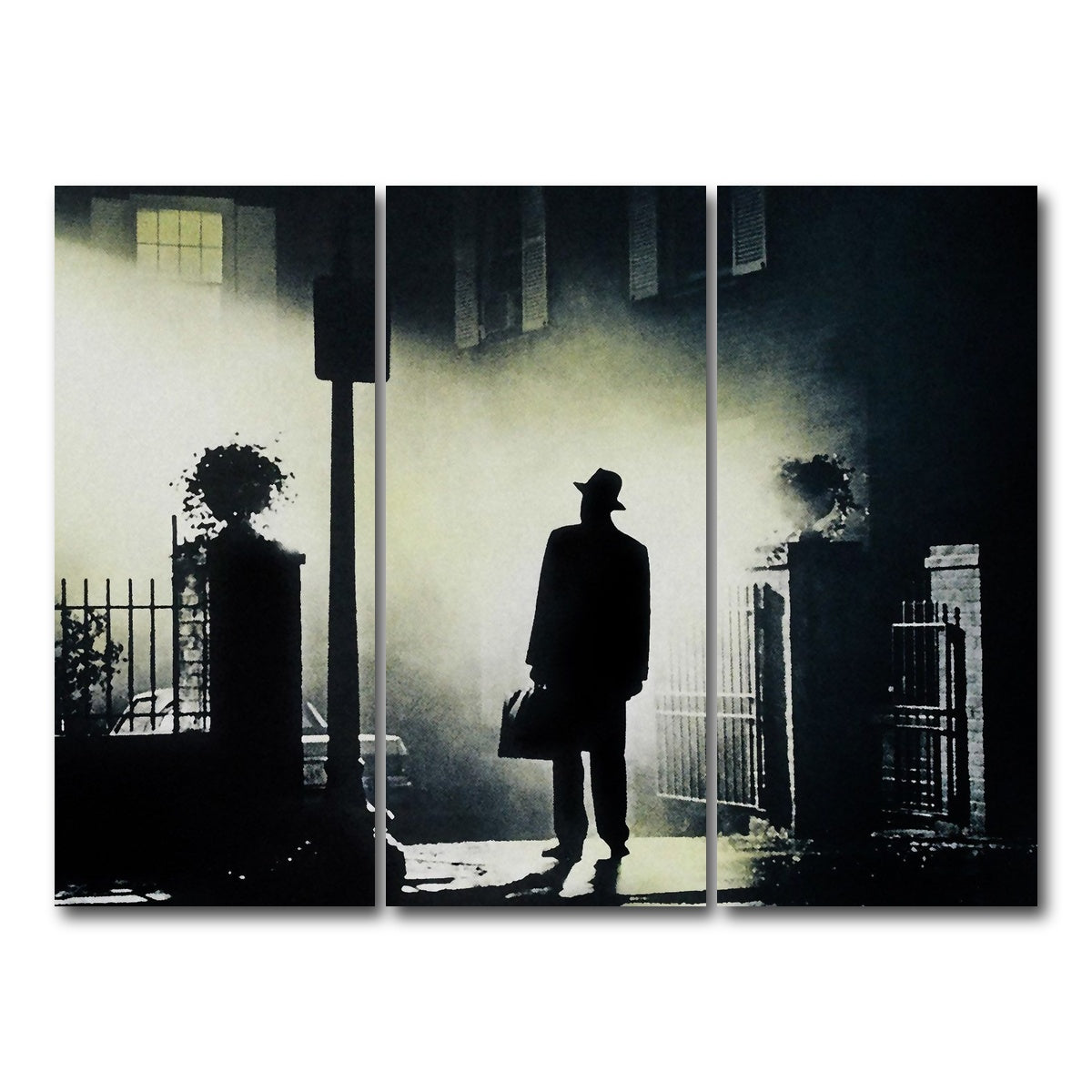 AUTO-MOCKUP WHITE | The Exorcist | 3 Piece | Gallery Wrap Canvas | group=8x18