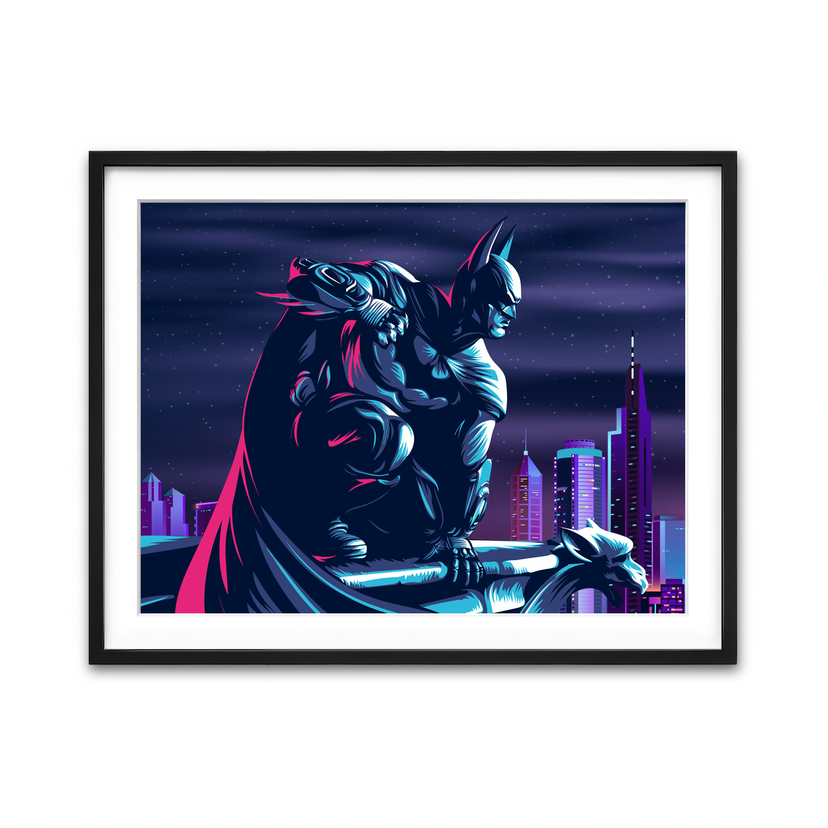 Framed Print 4x3 Black