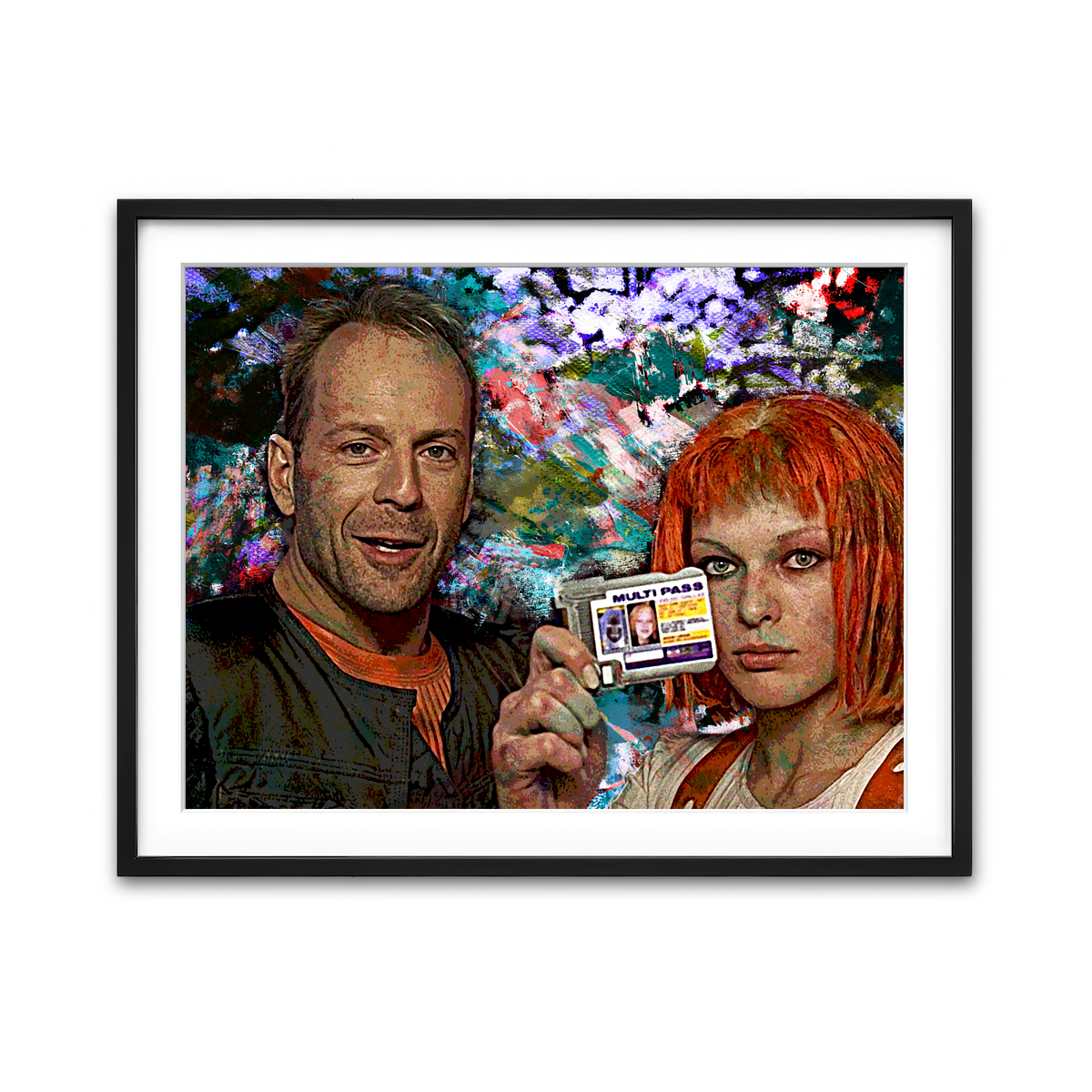 Framed Print 4x3 Black