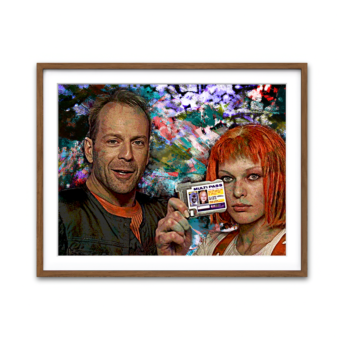 Framed Print 4x3 Walnut