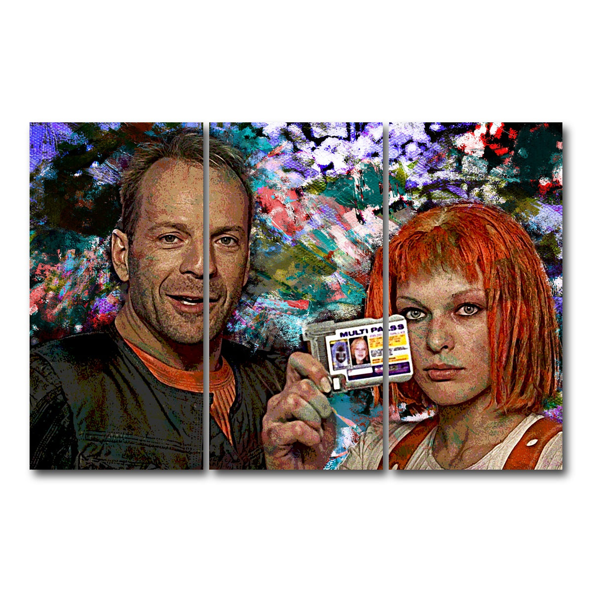 AUTO-MOCKUP WHITE | The Fifth Element | 3 Piece | Gallery Wrap Canvas | group=12x24