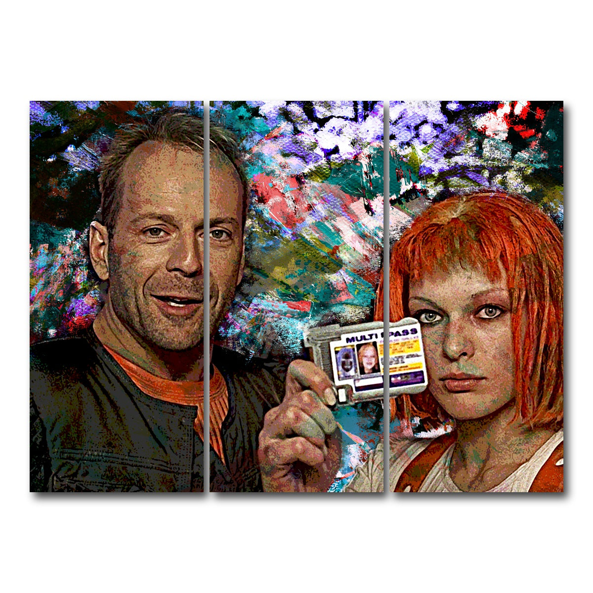 AUTO-MOCKUP WHITE | The Fifth Element | 3 Piece | Gallery Wrap Canvas | group=8x18