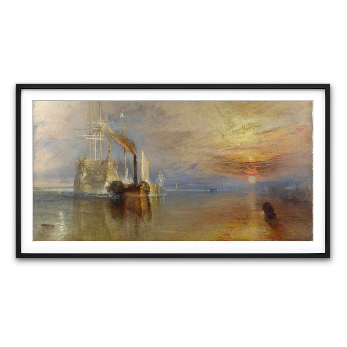 Framed Print 2x1 Black