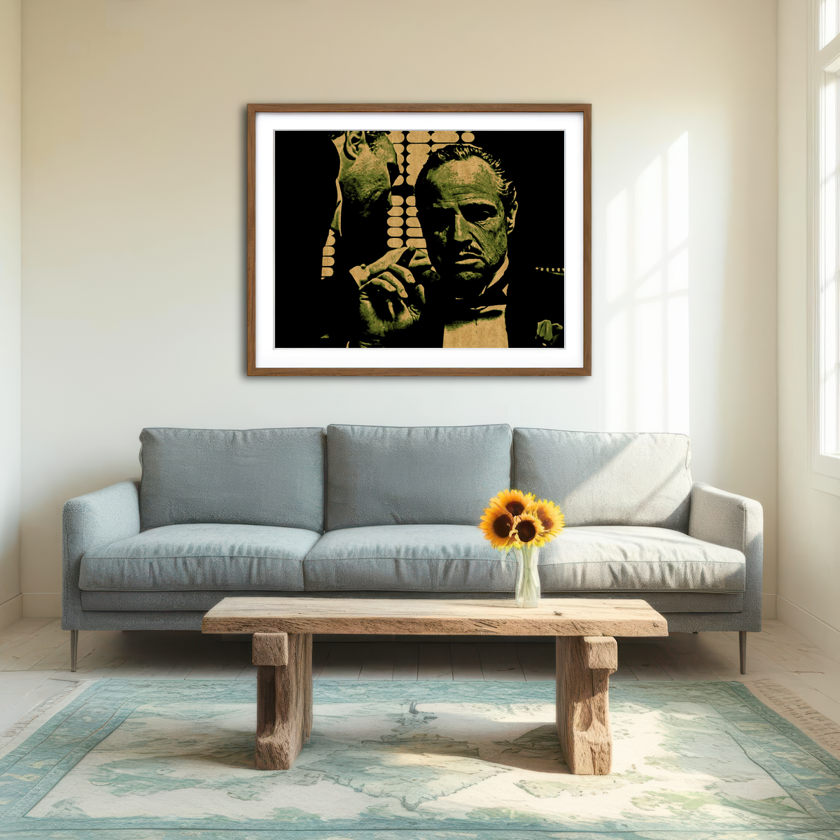AUTO-MOCKUP ROOM | The Godfather Wall Art