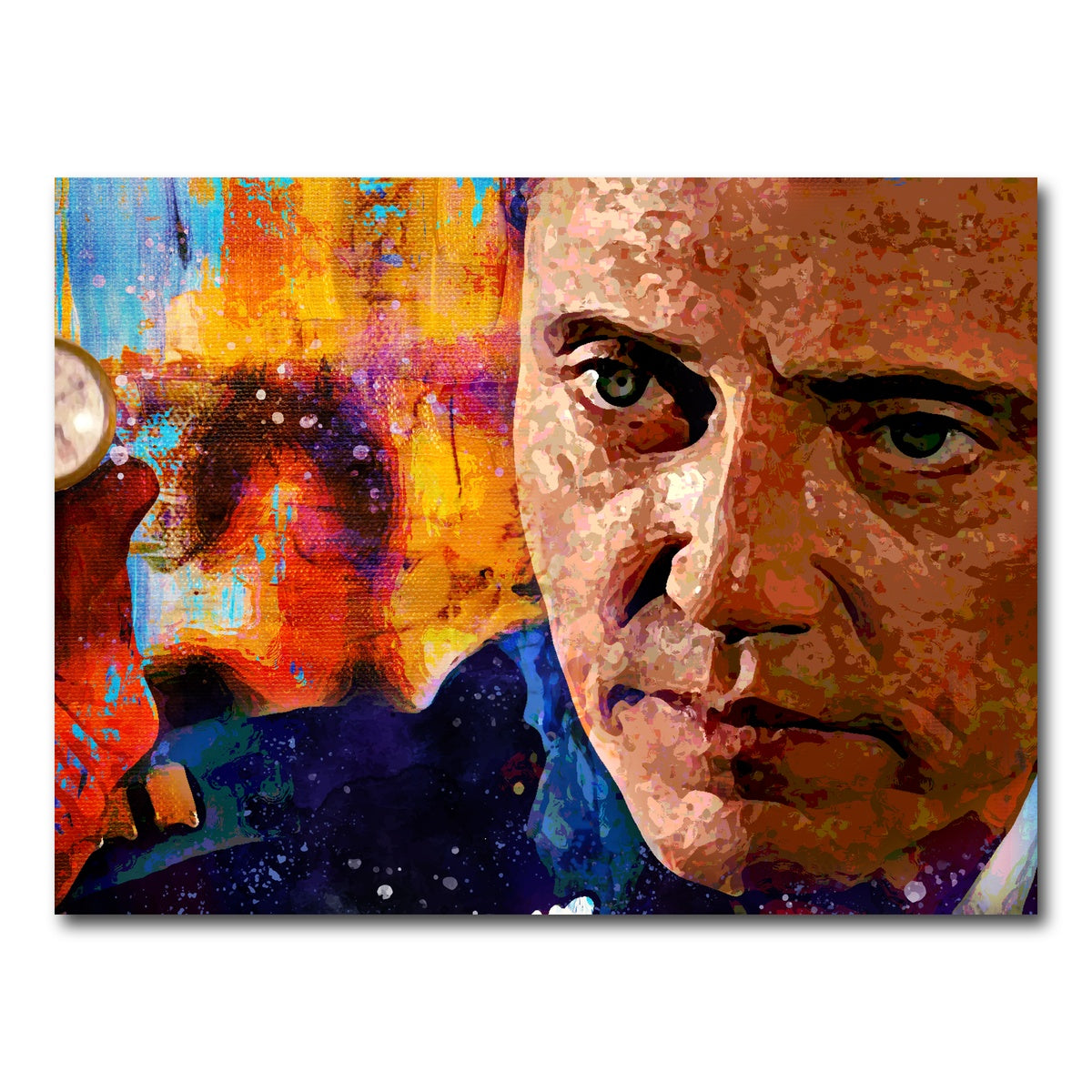 AUTO-MOCKUP WHITE | The Gold Watch | 1 Piece | Gallery Wrap Canvas | group=4x3