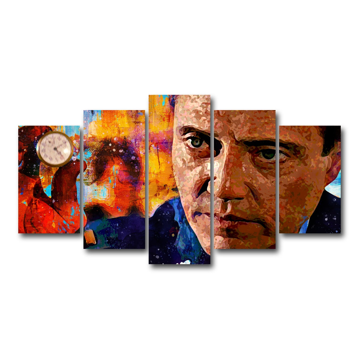 AUTO-MOCKUP WHITE | The Gold Watch | 5 Piece | Gallery Wrap Canvas | group=5_normal