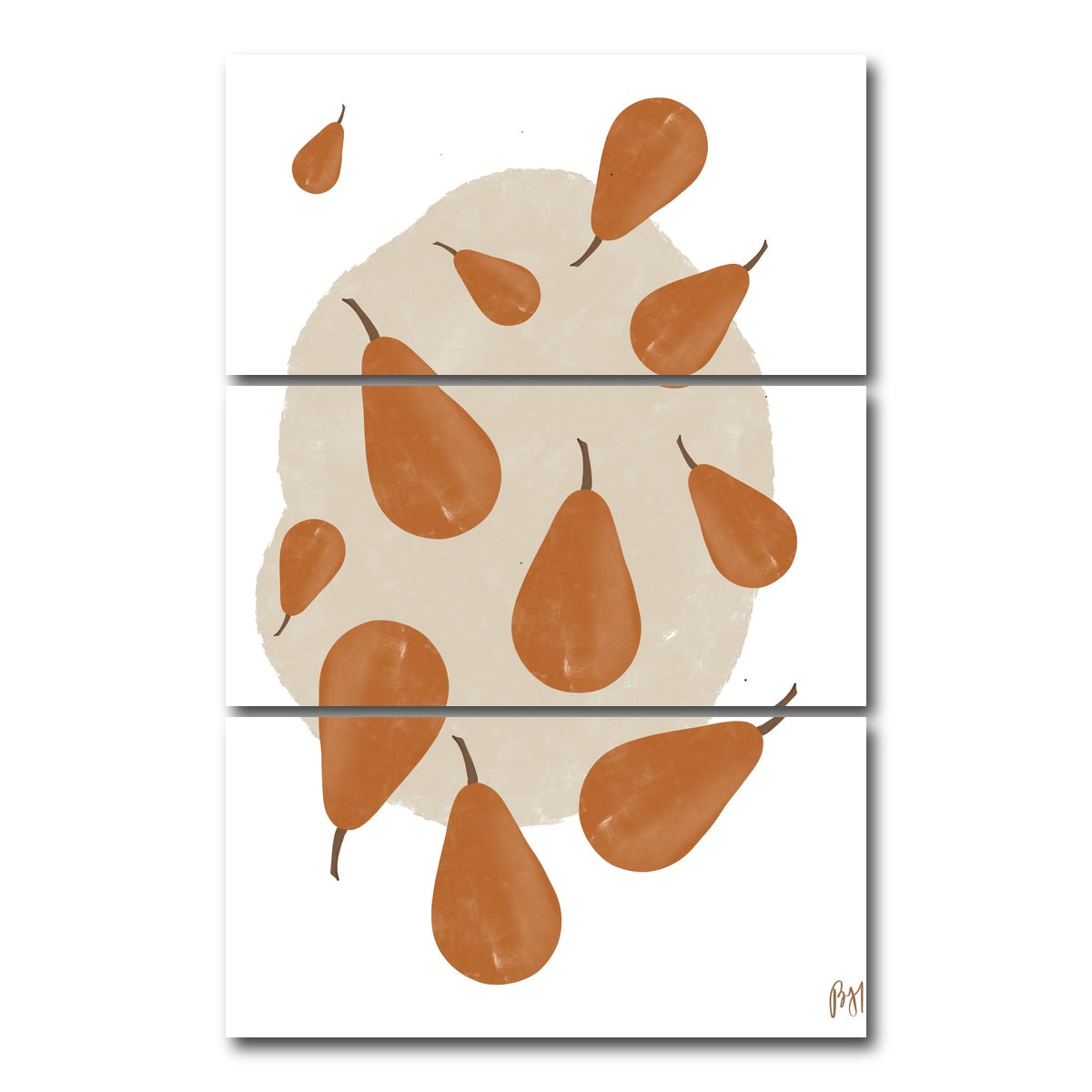 AUTO-MOCKUP WHITE | The Good Life | 3 Piece | Gallery Wrap Canvas | group=12x24_stacked