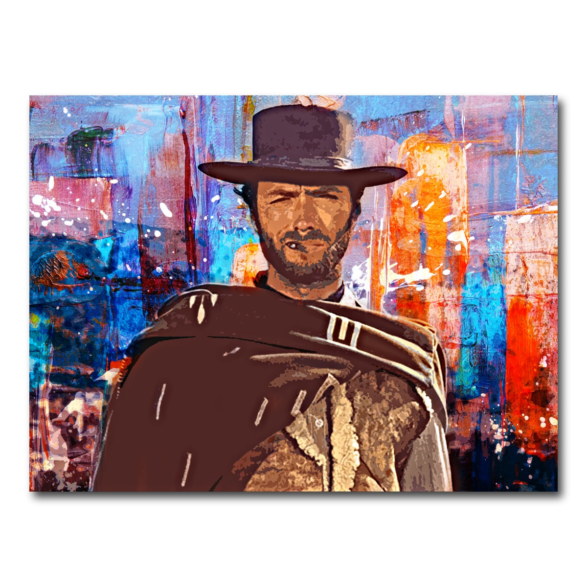 AUTO-MOCKUP WHITE | The Good, The Bad and The Ugly | 1 Piece | Gallery Wrap Canvas | group=4x3