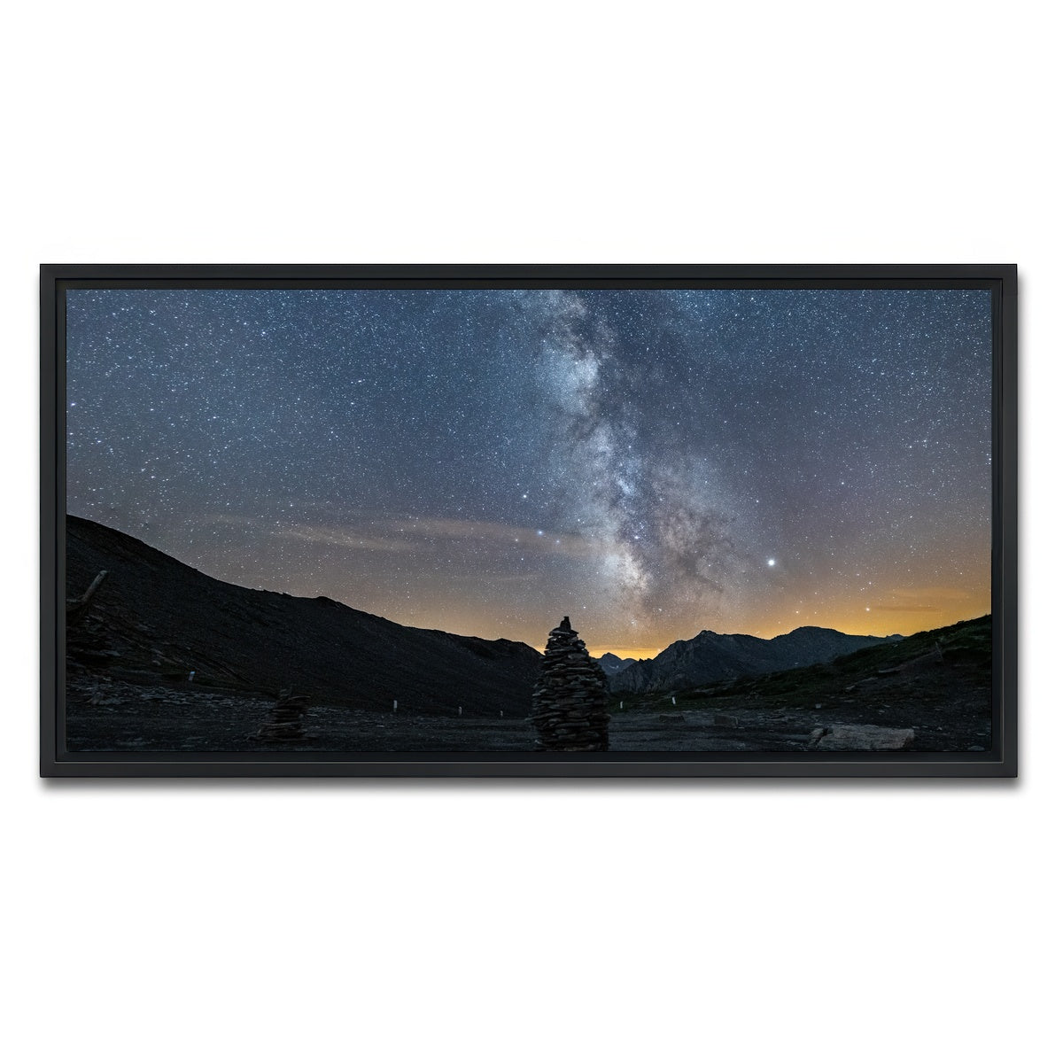 AUTO-MOCKUP WHITE | The Good Way | 1 Piece | Black Framed Canvas | group=2x1