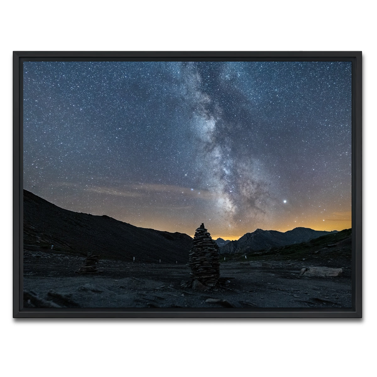 AUTO-MOCKUP WHITE | The Good Way | 1 Piece | Black Framed Canvas | group=4x3