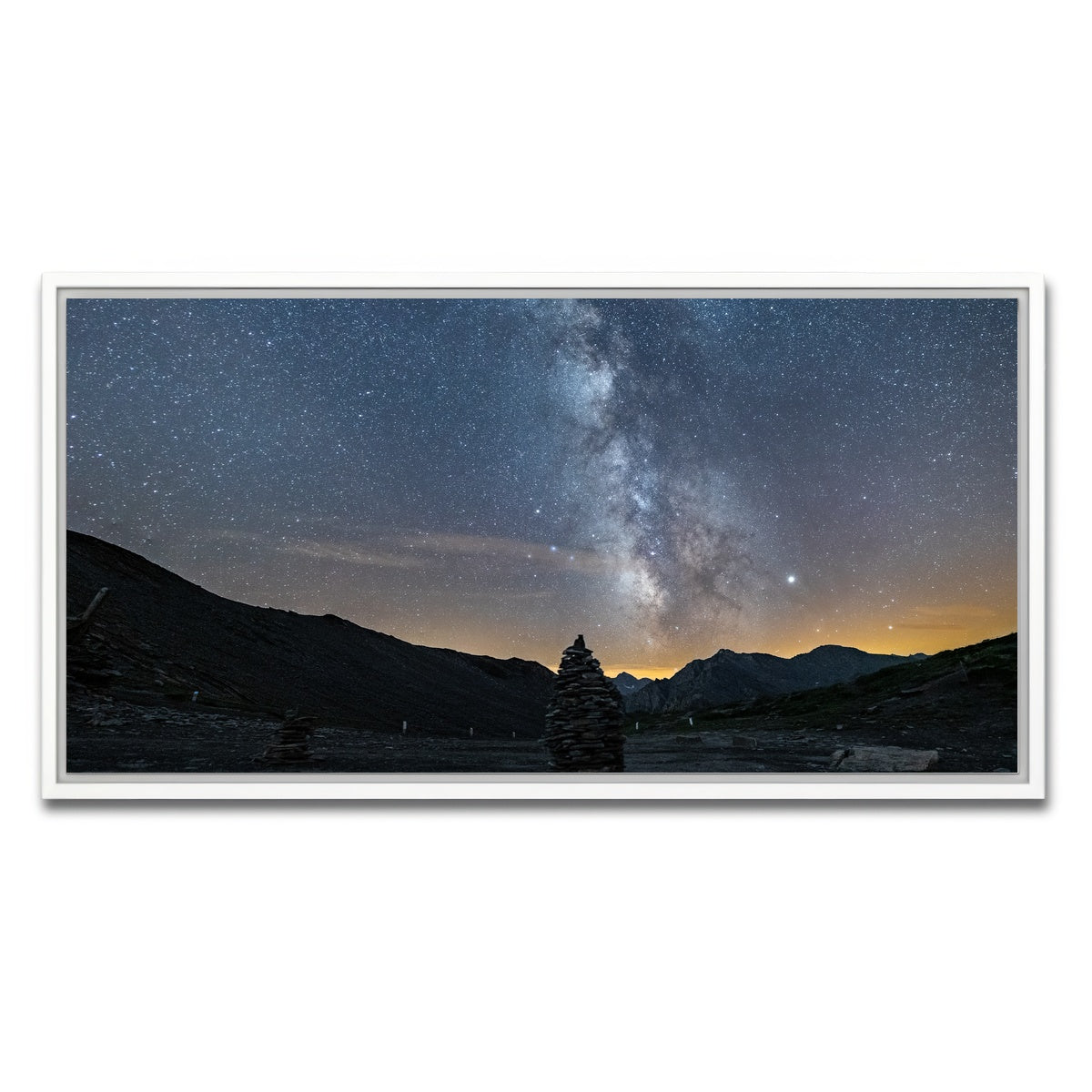AUTO-MOCKUP WHITE | The Good Way | 1 Piece | White Framed Canvas | group=2x1