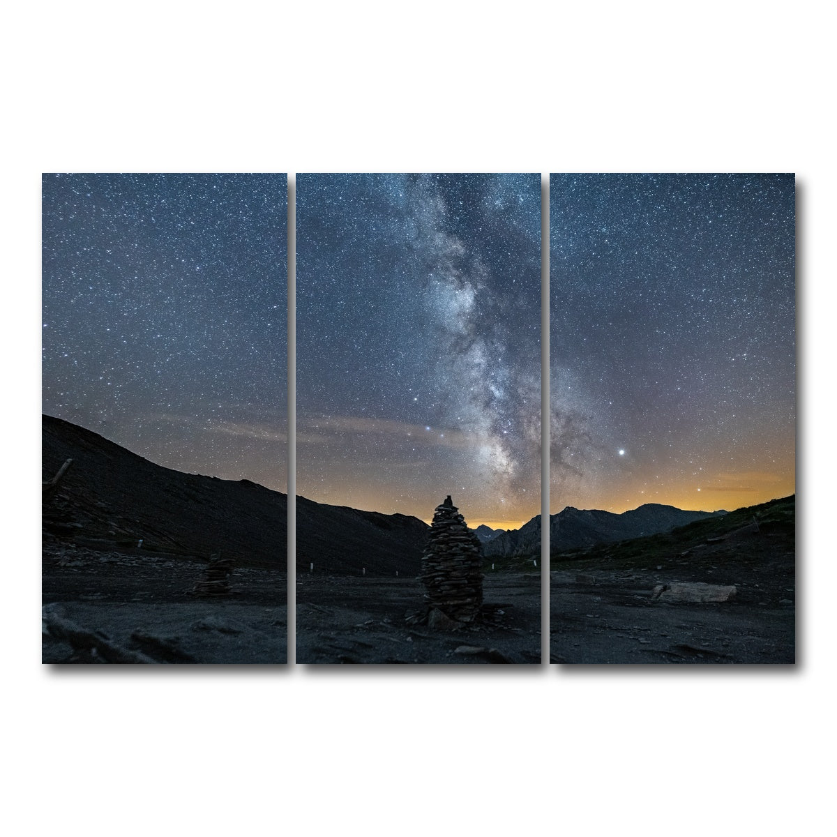 AUTO-MOCKUP WHITE | The Good Way | 3 Piece | Gallery Wrap Canvas | group=12x24