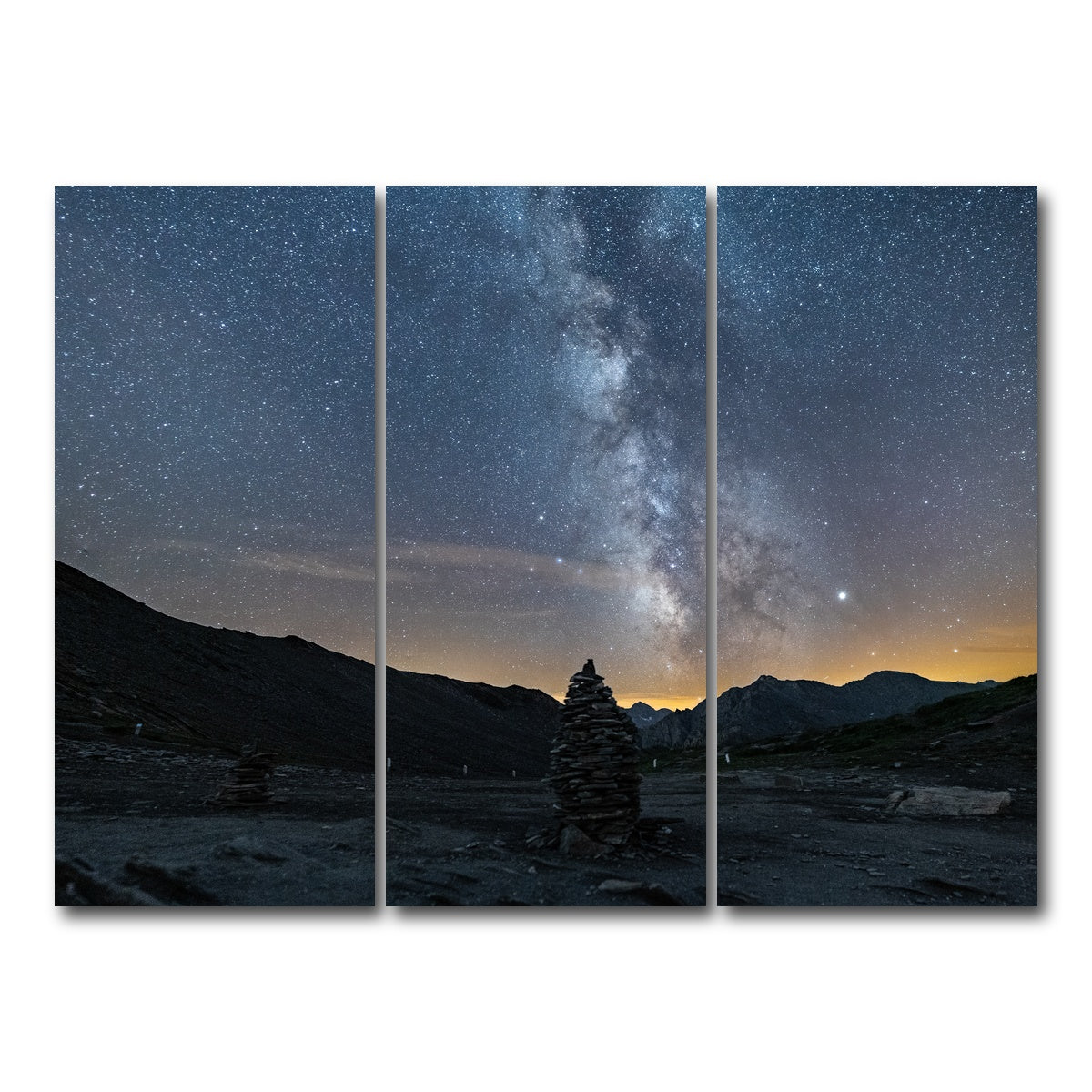 AUTO-MOCKUP WHITE | The Good Way | 3 Piece | Gallery Wrap Canvas | group=8x18